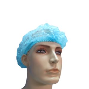 China Hospital Use  	Disposable Surgical Caps  / Blue  Disposable Head Cover on sale