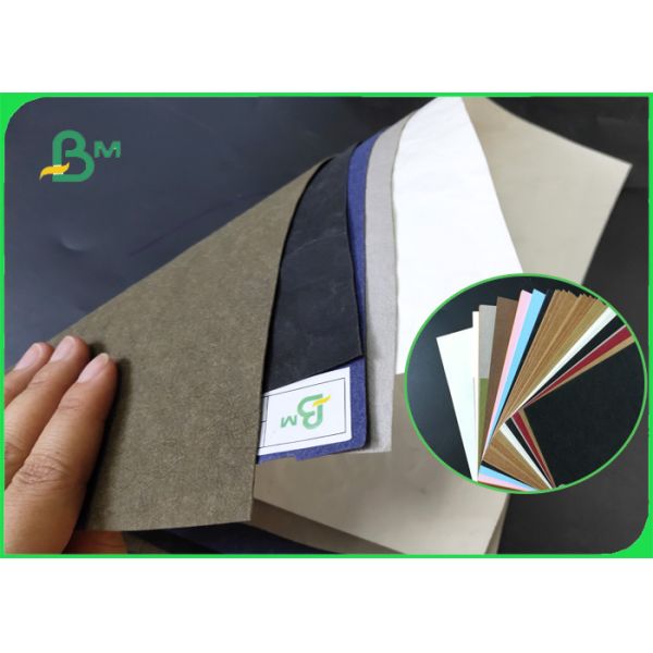 Red & Grey Color Sewable Fabric Paper 0.88mm Degradable For DIY Flowerpolt