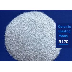 25kgs 55lbs Bucket Packaged Ceramic Blasting Media Fracture Resistance