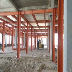 CE Certification Q355B Prefabricated Steel Structure Building with 5-28mm