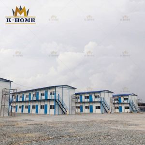 Sandwich Panel Prefab Steel House Sleeping Accommodations