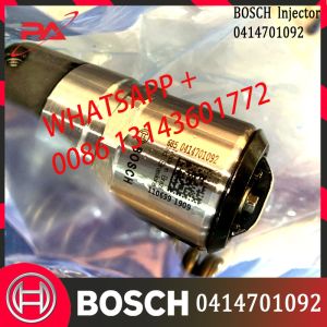 0414701092 Diesel Engine Common Rail Fuel Injector 1734493 0414701092/