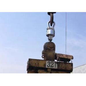 Digital Hanging Crane Scale Zero / Tare 2kg Resolution High Precision Updated