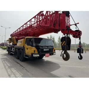 Officially Certified Used 2021 Sany STC800T6 Truck Crane With Weichai Chassis