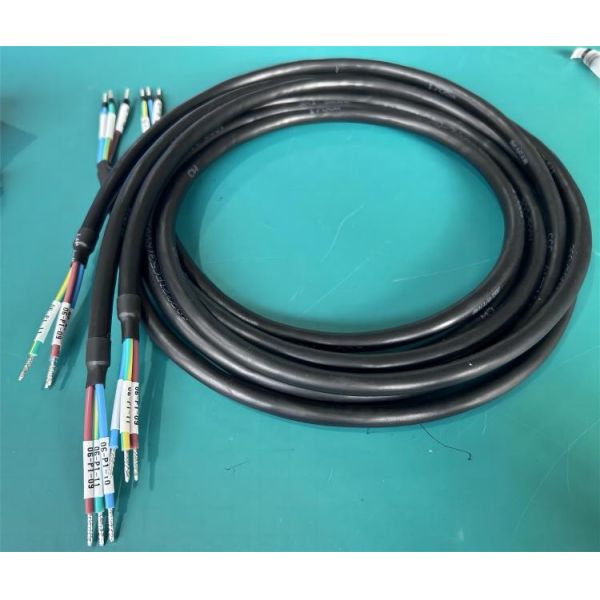 Buy Electromagnetic Shielding Electrical Wiring Harness U Y Type Power Cable Harness at wholesale prices