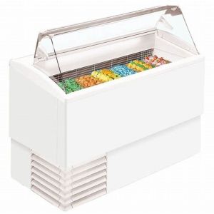 Quality 220V 50Hz Commercial Display Chest Freezer , Display Deep Freezer Display for sale