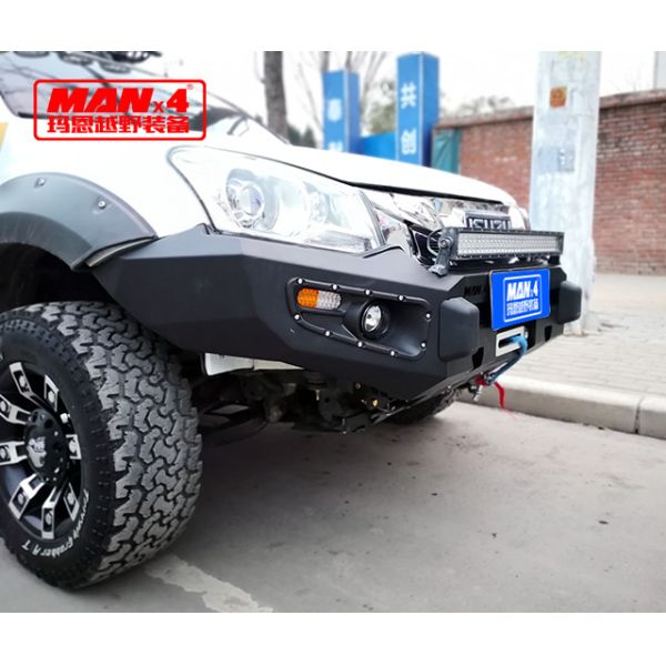 NO LOOP Standard Size DMAX Bull Bar Pickup Truck Front Bumper MANX4