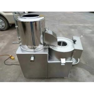 Integrated Potato Washing Peeling and Cutting Machine