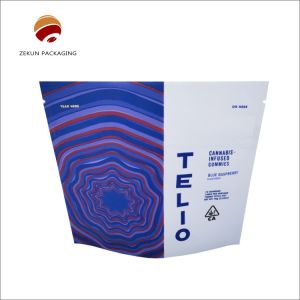 Customization Stand Up Snack Packaging Bags Moisture Proof CMYK Printing