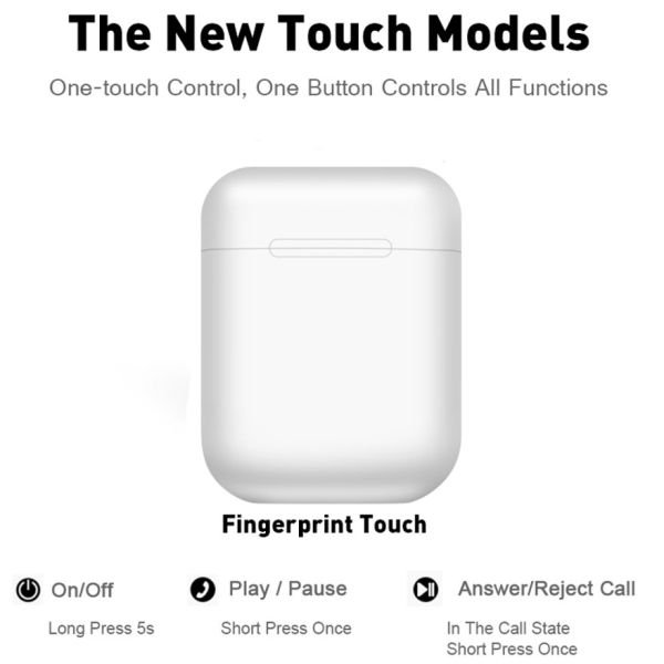 Bluetooth Earphones Noise Canceling Earbuds Waterproof HiFi 3D Stereo Sound