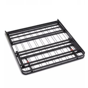 Bedroom Furniture Black Simple Modern Design Iron Metal Bed Queen Size Double