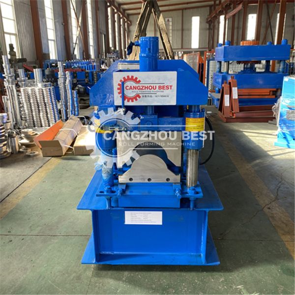 Buy 280mm Chain Driven 3kw Ridge Cap Roll Forming Machine at wholesale prices