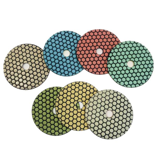 Buy 6 Inch Granite Wet Polishing Pads With High Softness at wholesale prices