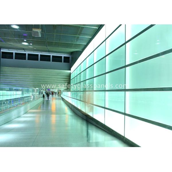 Building Skylight Clear Laminated Safety Glass 3mm to 19mm , Tinted Tempered