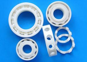 Quality Corrosion Resistance Ceramic Plain Bearings ZrO2 Material Ceramic Cage for sale