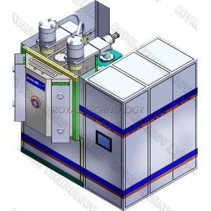 SS Bullets Vacuum Bottle PVD Vacuum Coating Machine / TiN gold hard coatings PVD