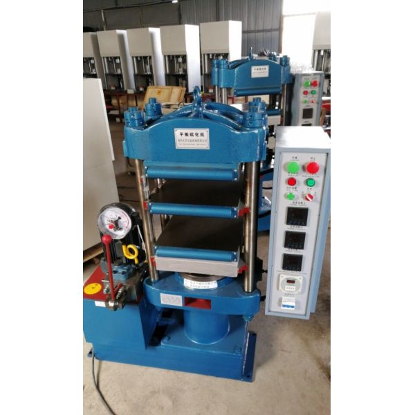 Buy Electric Heating Rubber Testing Instruments Flat Plate Vulcanization Machine at wholesale prices