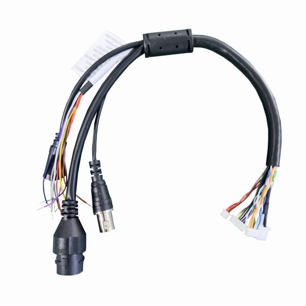 110/50/60/40mm IP Camera Cable With PVC Jacket And Black Color For Customization
