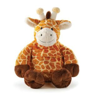 Brown Lovely Giraffe Stuffed Animal Toys Sitting And Standing Pose
