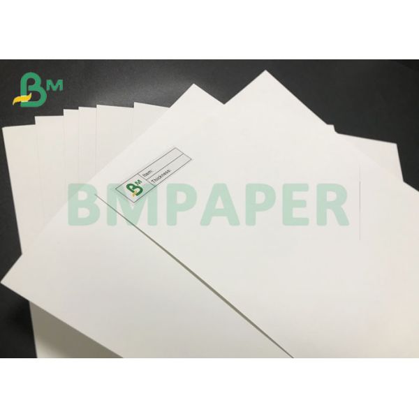95um 130um Waterproof Coated Polypropylene Synthetic Paper Sheet 79 * 109cm 