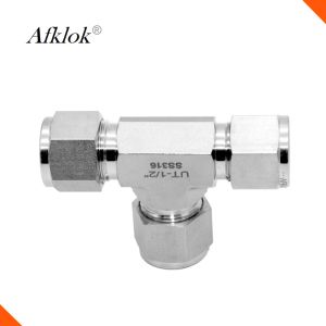 Forged High pressure fitting/natural gas Tee tube fitting