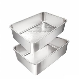 Large Capacity Odor Absorption Quiet Operation Smart Litter Box