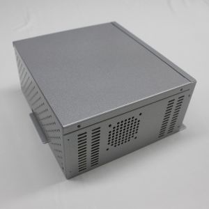 Anti Corrosion Precision Sheet Metal Parts , Painting Grey Extruded Aluminium