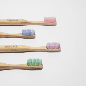 Eco Friendly BPA Free Biodegradable Bamboo Toothbrush With Soft Bristles