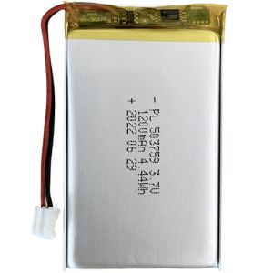 3.7V 1200mAh Rechargeable Lithium Polymer Battery 503759 for Advisement Player