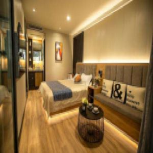 Apartment Expandable Container House 2 Bedroom 20ft Steel Structure Prefabricate