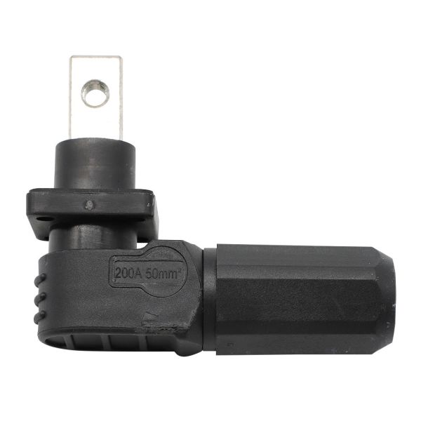 Custom High Voltage 120A MAX 1000V Energy Storage Connector with 94 V-0 Fire