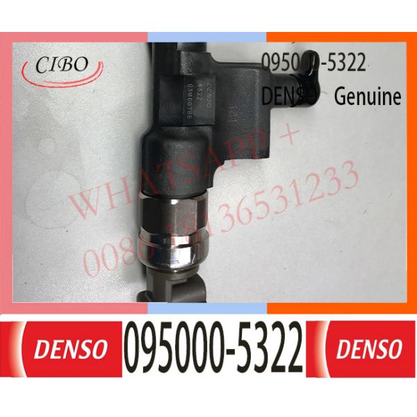 095000-5322 DENSO Diesel Engine Fuel Injector 095000-5322 095000-5320 for HINO DUTRO N04C 23670-78030 23670-E0140