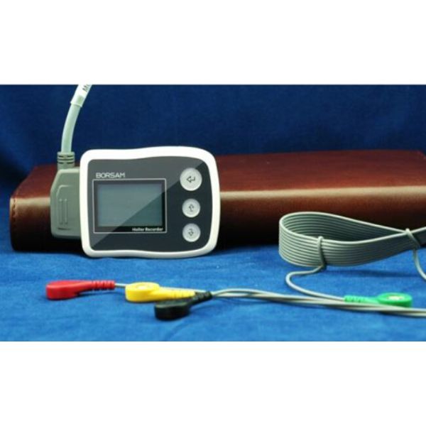 12 Channels Holter ECG Recorder 24 Hours Ambulatory Digital Holter Monitor for CARDIOSCAN Analysis Software