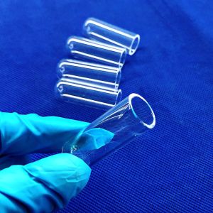 High Temperature Corrosion Resistance Factory Custom Laboratory Industrial Quartz Round Bottom Flat Test Tube