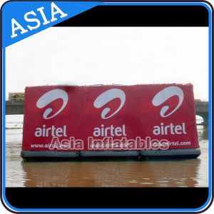Water Popular Advertising Inflatables Floating Billboard With Banner