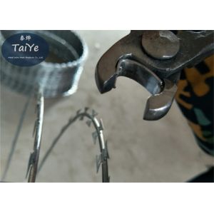 BTO Sharp Concertina Razor Wire Fittings Stainless Steel Cross Loop Coil Clips