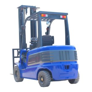 5 Ton Electric Forklift Four Wheels New Forklift Electric Pallet Stacker