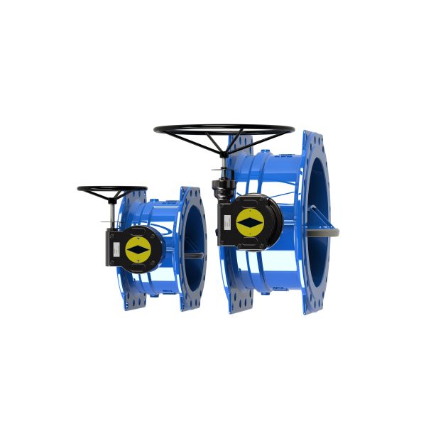 Buy Arch Shape Double Eccentric Butterfly Valve With Stronger Ribs at wholesale prices