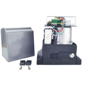 110V 1.5T Aluminum Electric Gate Openers Galvanized Surface