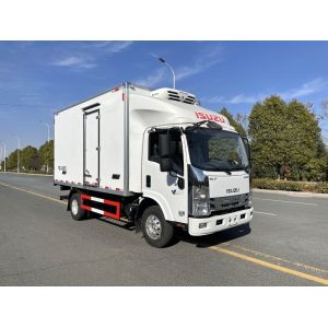 Strong Refrigeration System Commercial Vehicles Isuzu M100 Refrigerated Truck
