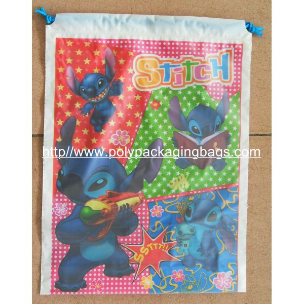 Custom Plastic Drawstring Bags