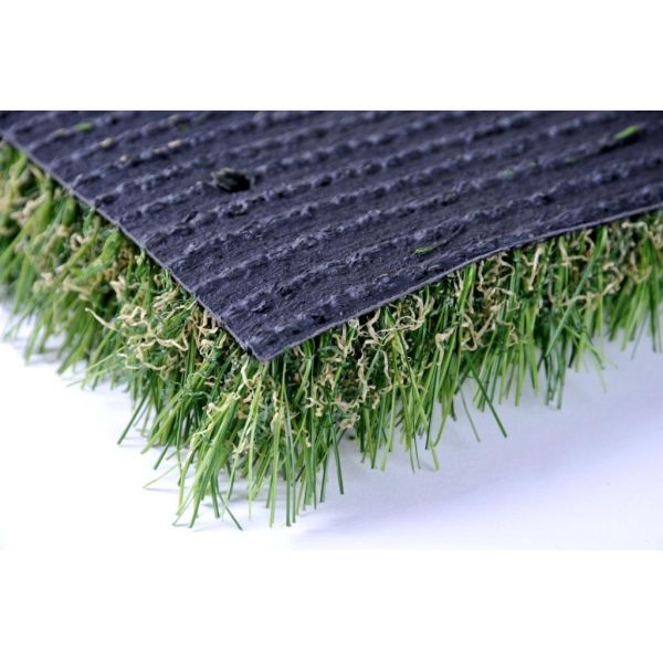 High Density Hybrid Artificial Grass Indoor / Outdoor Landscaping For Pets Mats 35mm Excellent Water Permeability