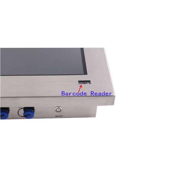 Fanless 1.5mm Frame Stainless Steel Panel PC Waterproof IP65