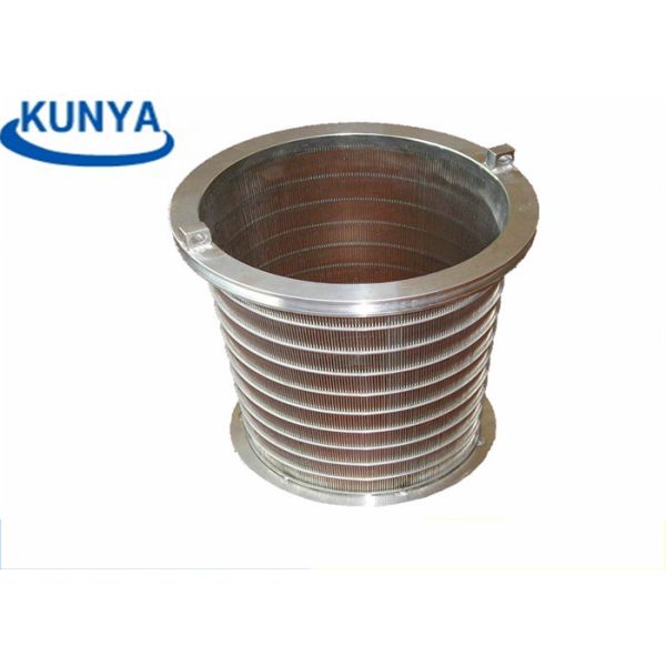 Inconel Wedge Wire Screen Filter Dust Water Treatment Stainless Steel Johnson