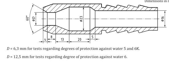 IEC60529 Comprehensive Waterproof Test Chamber for IPX9K and IPX6K Tests