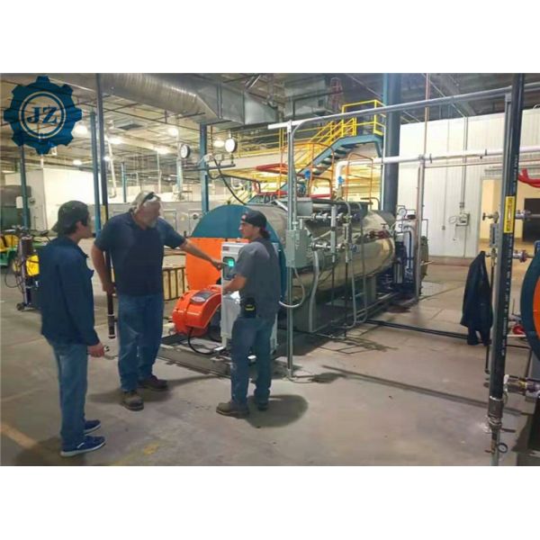 China Boiler Factory Supply Industrial Oil & Gas Fired 4 Ton Steam Boiler For Laundry Equipment