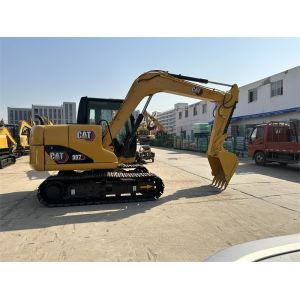 Caterpillar 307D Cat Used Excavators With 0.31m3 Bucket Capacity