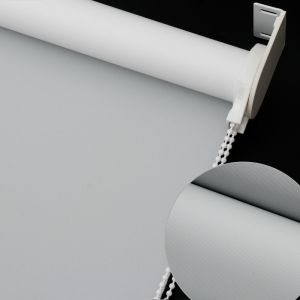 ISO9001 Polyester Roller Shades , Blackout Fabric Roller Shades 150D*300D