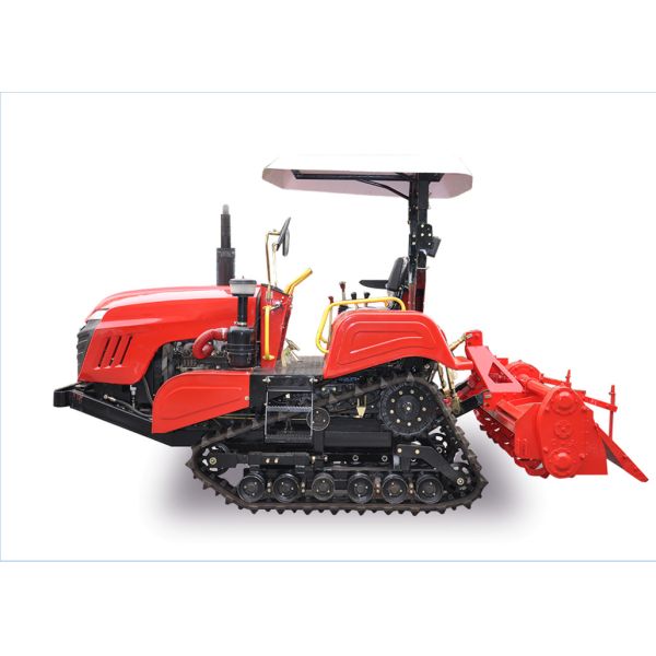 Buy 350mm Rubber Track Crawler Farm Tractor With Zero Turning Radius Easy Operation at wholesale prices