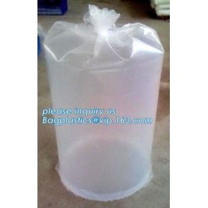 Biodegradable round bottom bag, plastic lining bag, round bottom plastic drum